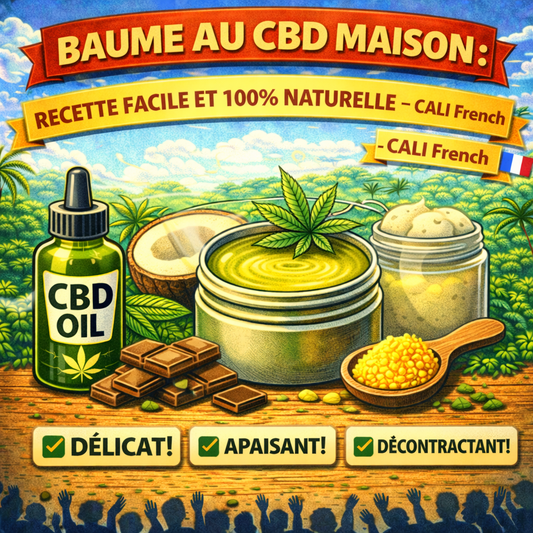 Baume au CBD Maison :  Recette Facile et 100% Naturelle - CALI FRENCH