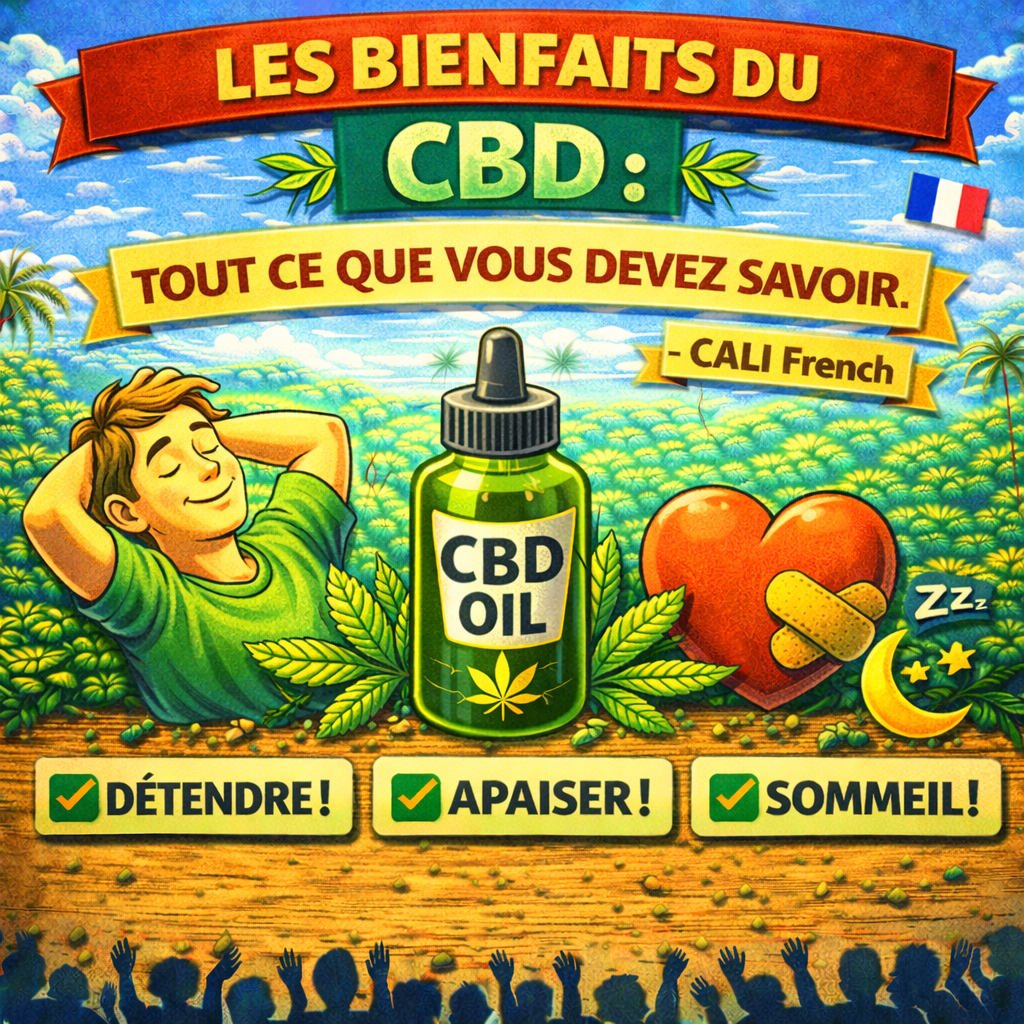 Les Bienfaits du CBD : Tout Ce Que Vous Devez Savoir - CALI FRENCH