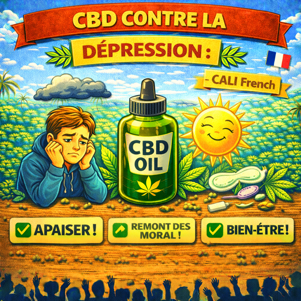 CBD Contre la Dépression : Peut-il Vraiment Aider ? - CALI FRENCH
