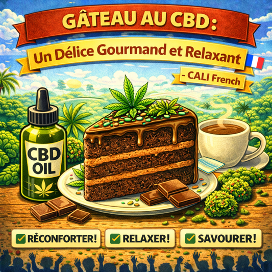 Gâteau au CBD : Un Délice Gourmand et Relaxant - CALI FRENCH
