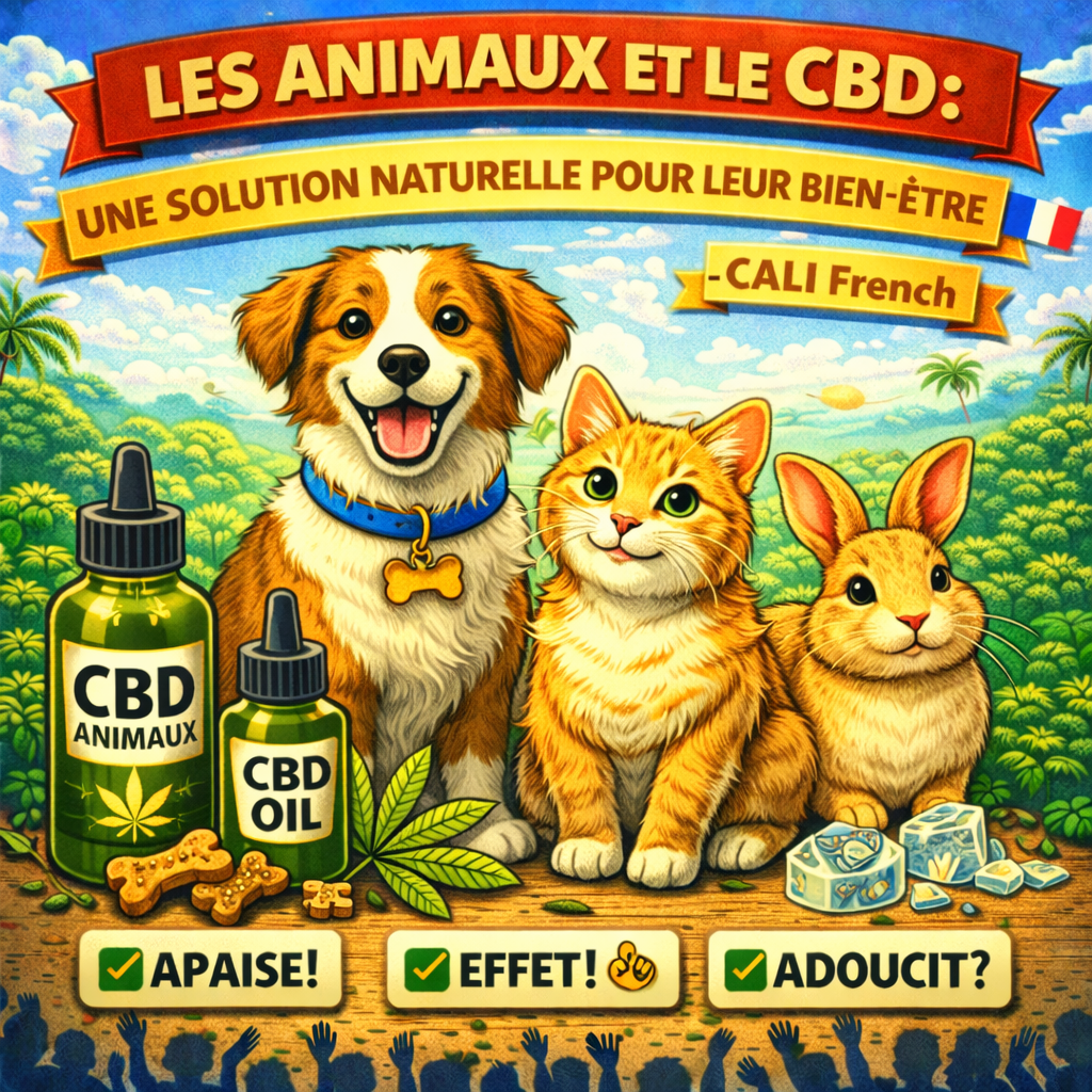 Les Animaux et le CBD : Une Solution Naturelle pour leur Bien-Être - CALI FRENCH