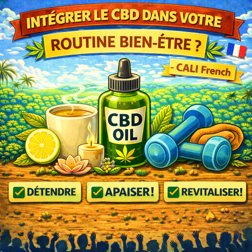 Intégrer le CBD dans Votre Routine Bien-Être ? - CALI FRENCH